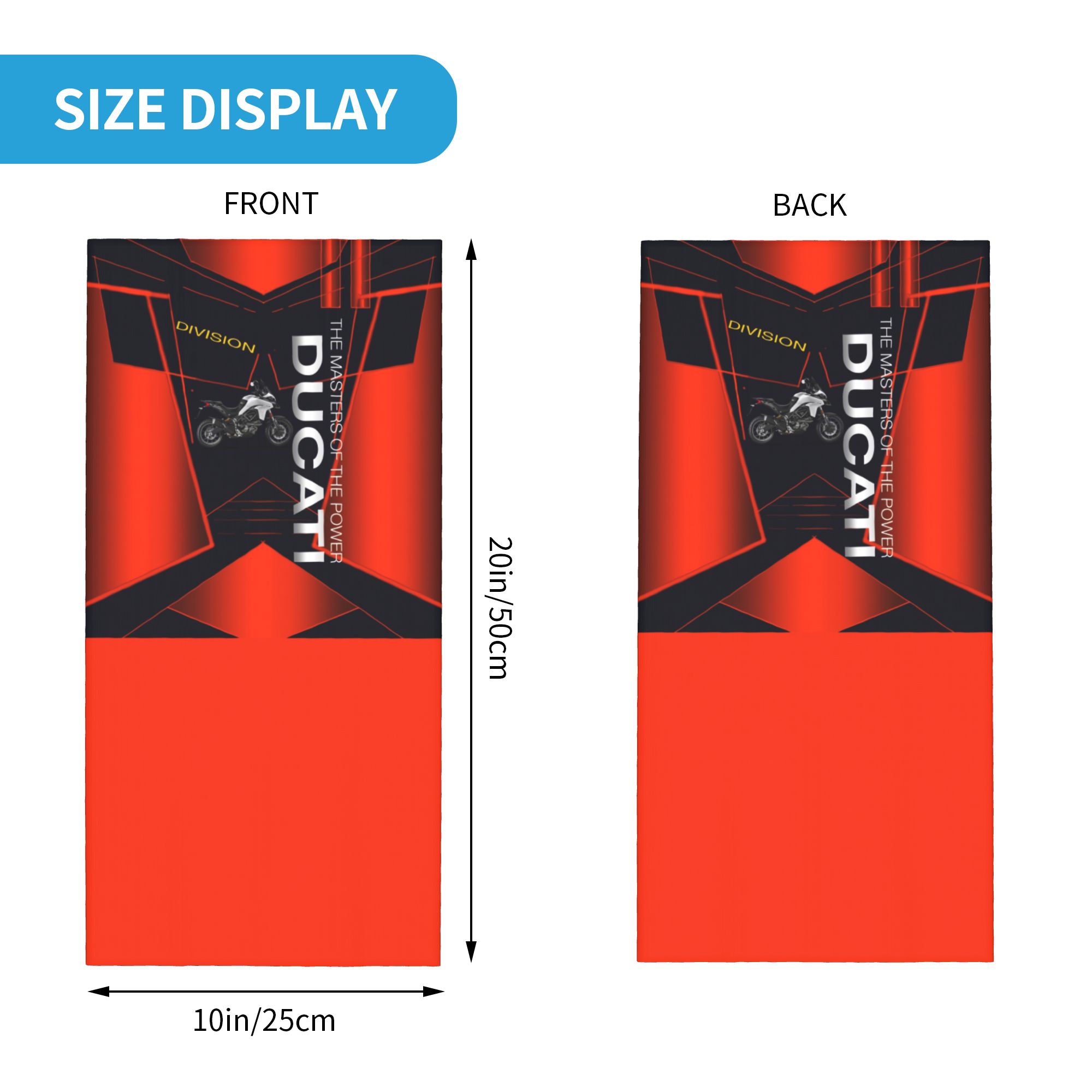 Custom Racing Sprot Ducatis  B – Neck Gaiter Fleece recenzja i cena