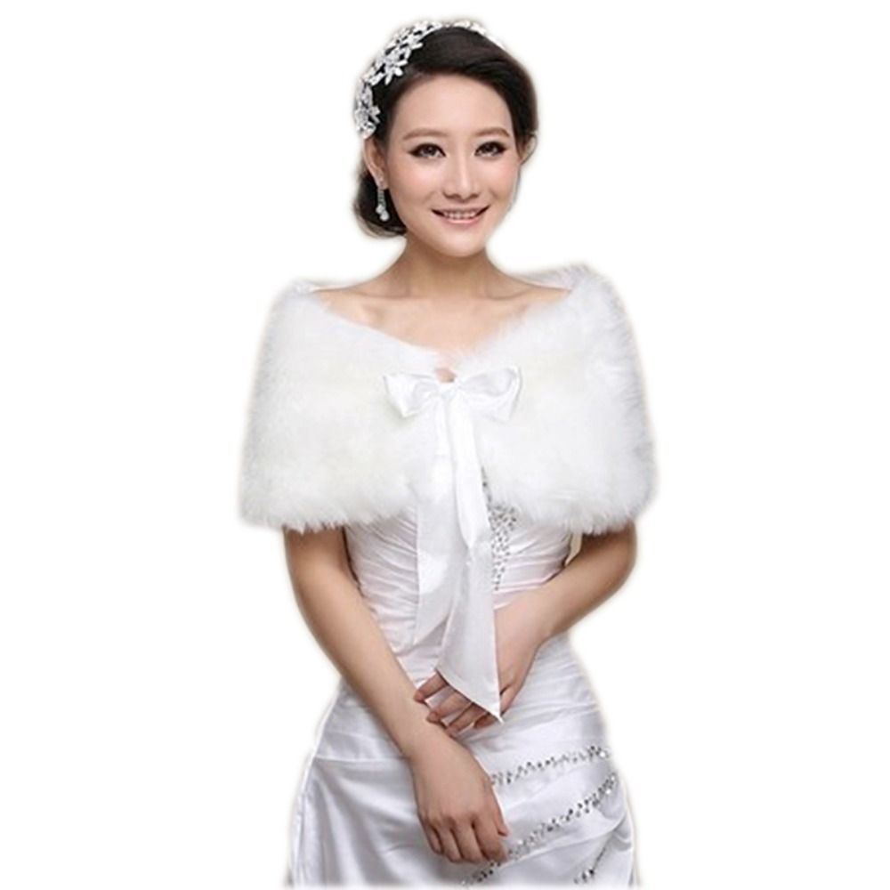 Winter Cape White Fur Shawl We – Shawl Wrap Winter recenzja i cena