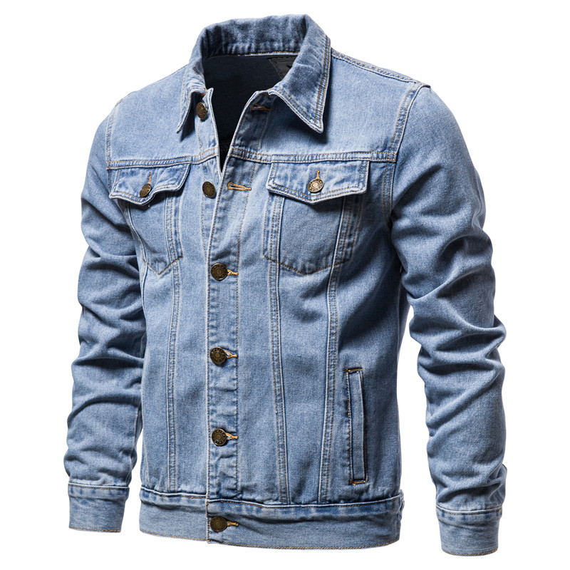 2025 Autumn Men Solid Denim Ja – Down Jacket Packable recenzja i cena