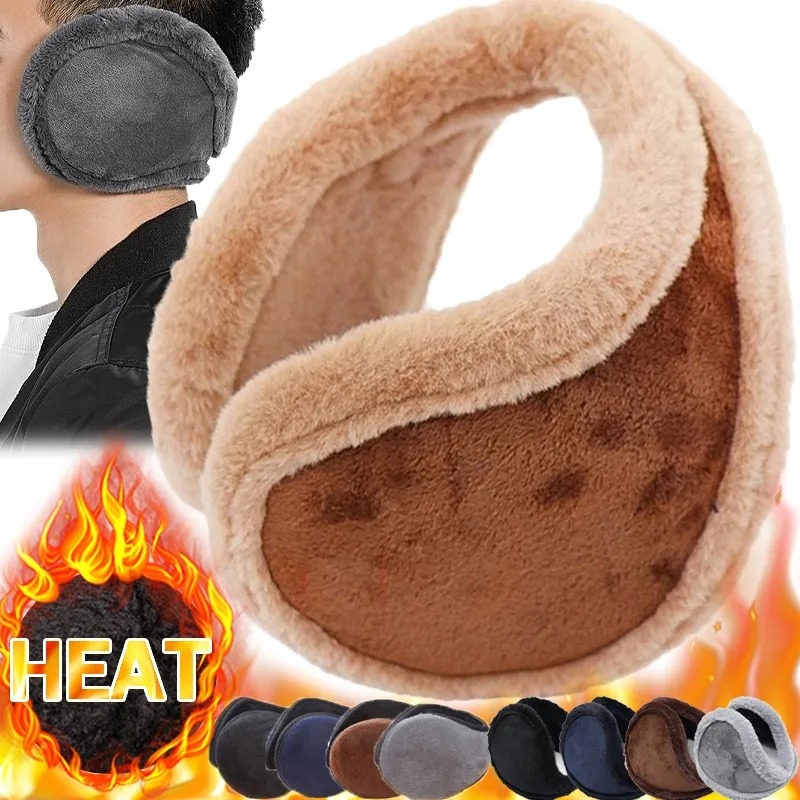 Thicken Fur Earmuffs Men Women – Winter Headband Fleece recenzja i cena