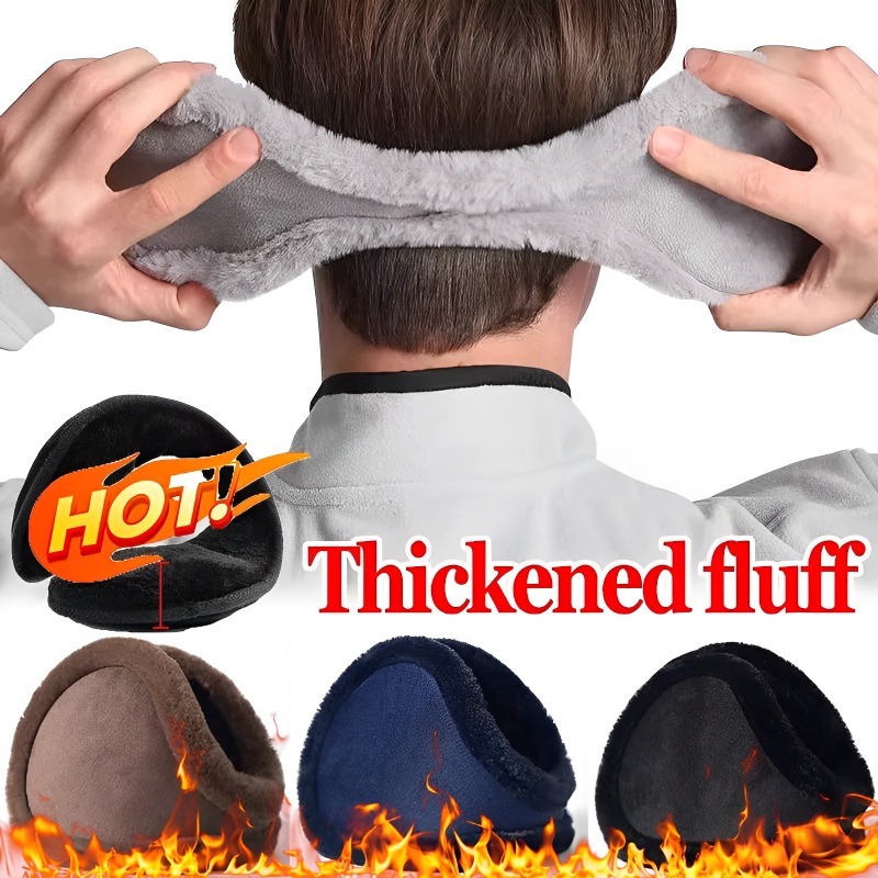 Thicken Fur Earmuffs Men Women – Winter Headband Fleece recenzja i cena