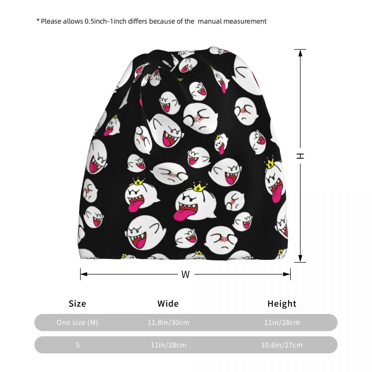 King Boo Bandana Neck Gaiter M – Knit Beanie Hat Warm recenzja i cena