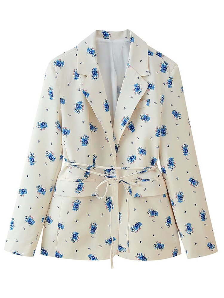 FSMG Elegant Flower Printed Lo – Down Jacket Packable recenzja i cena