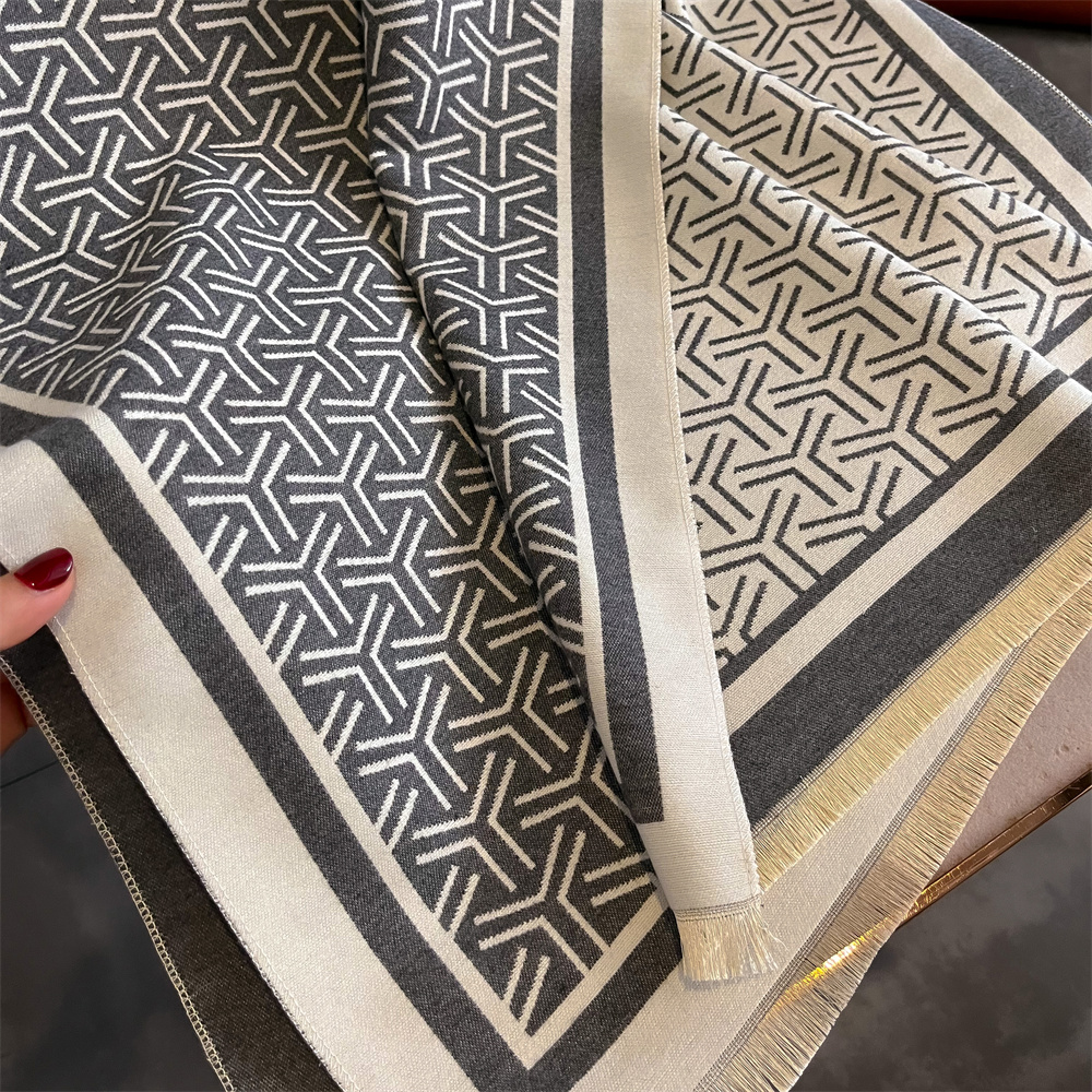 Luxury Cashmere Stripe Scarf W – Cashmere Pashmina Wrap recenzja i cena