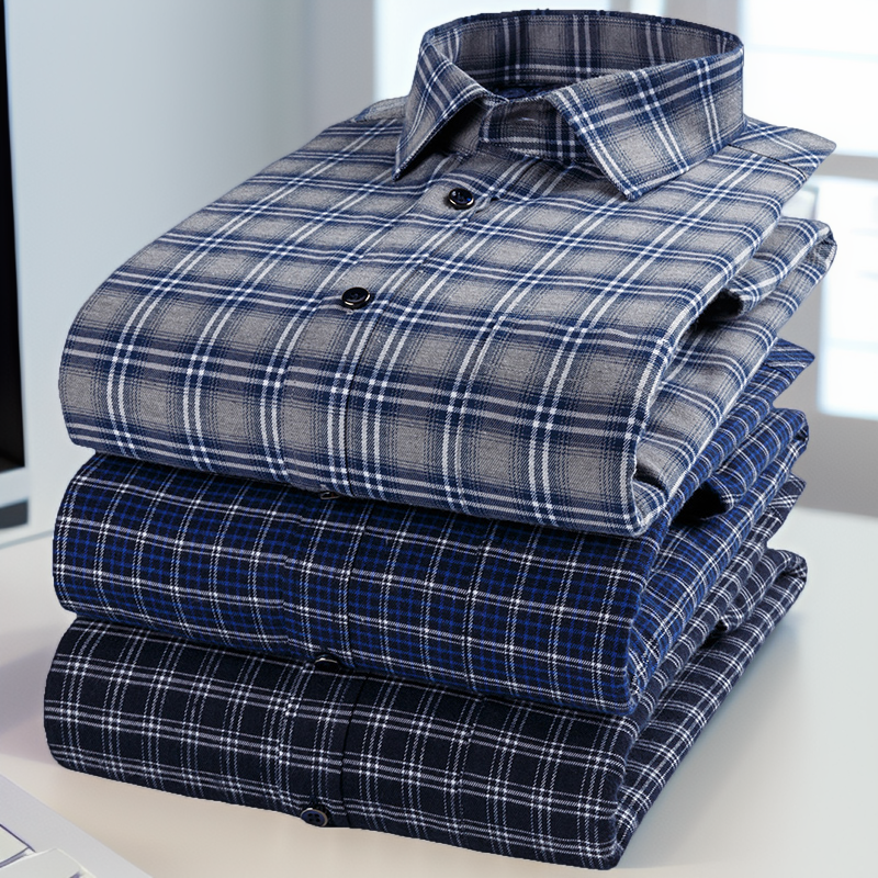 Men's Winter Flannel Shirt, Lo – Flannel Shirt Lined recenzja i cena
