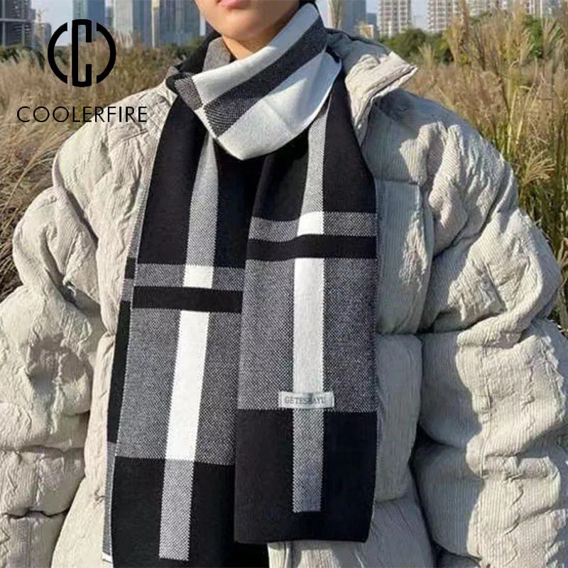 New Winter Men Scarf Keep Warm – Wool Scarf Men recenzja i cena
