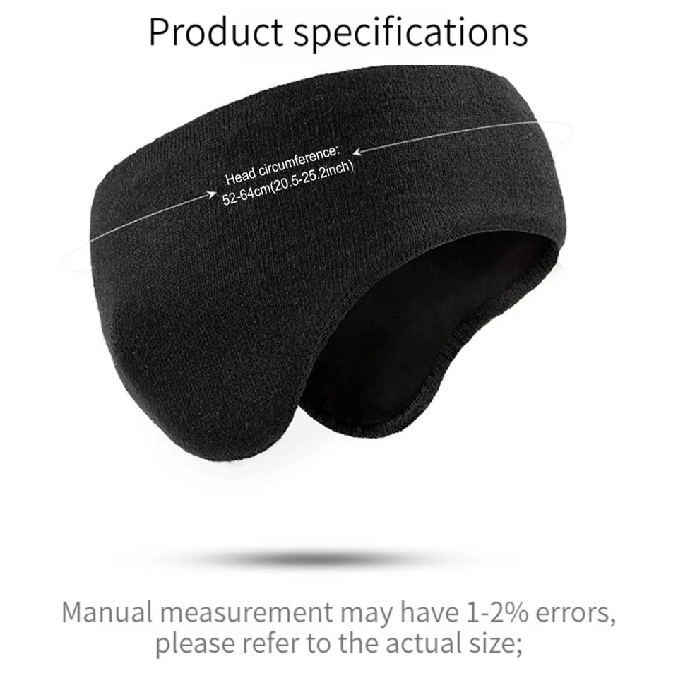 Winter Warm Earmuffs for Women – Fleece Ear Warmer Band recenzja i cena