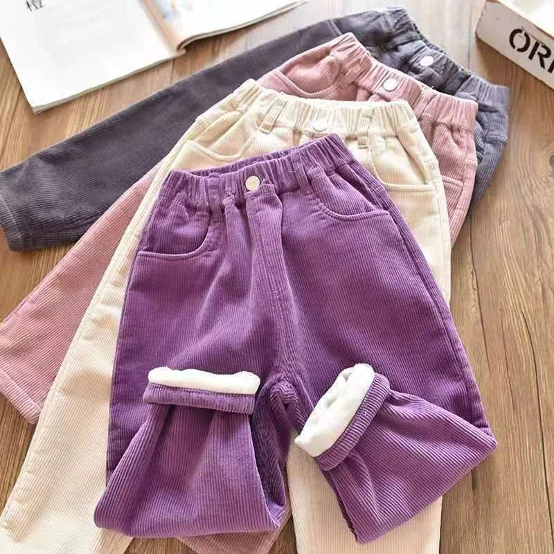 Velvet Lined Corduroy Kids Har – Corduroy Pant Warm recenzja i cena