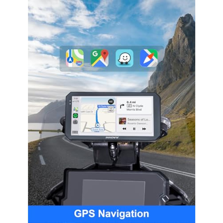 Motorcycle GPS Navigation with – Touch Screen Gloves recenzja i cena