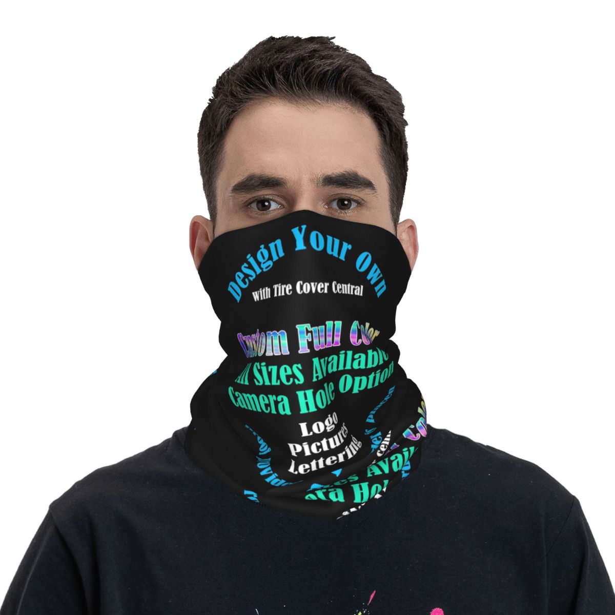 Custom Custom Your Design Prin – Neck Gaiter Fleece recenzja i cena