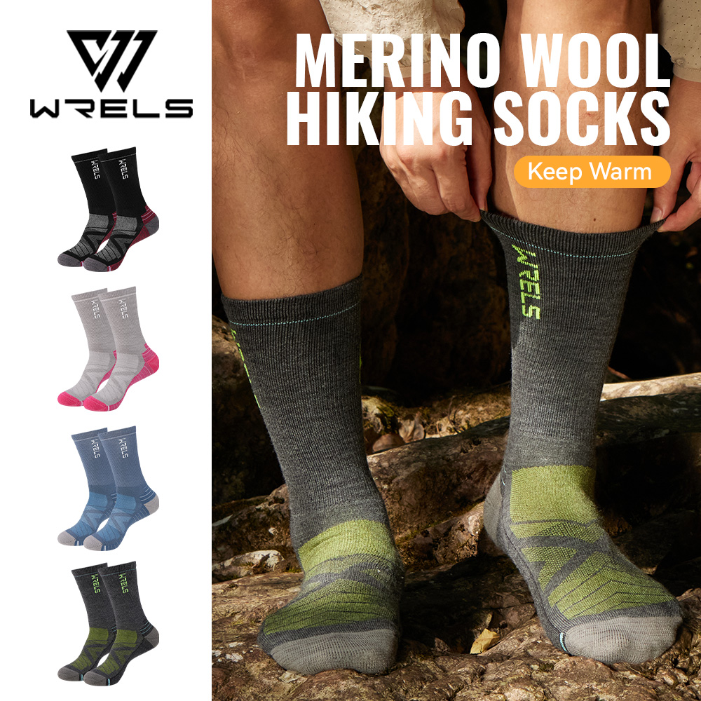 WRELS 1/2/3 Merino Wool Socks  – Thermal Sock Wool recenzja i cena