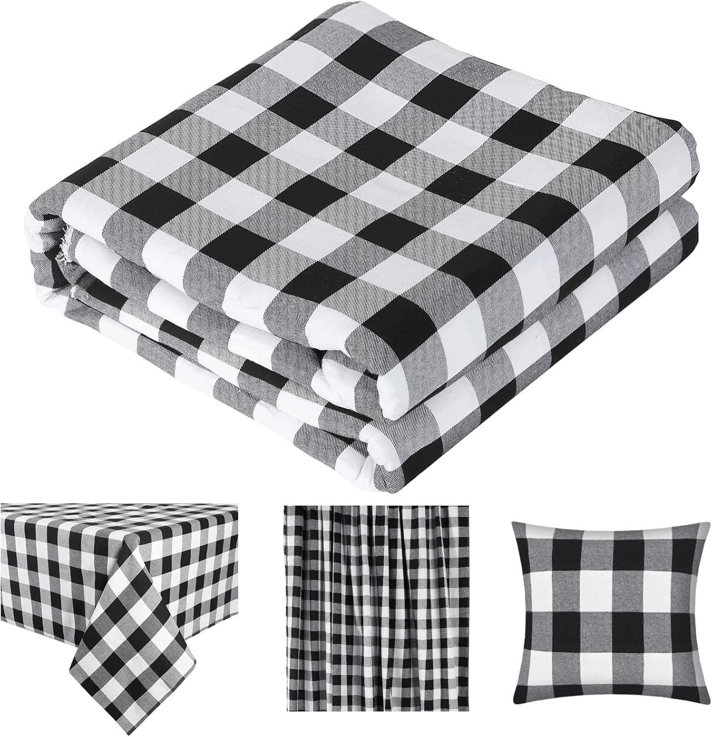 Christmas Plaid Fabric for DIY – Flannel Shirt Lined recenzja i cena