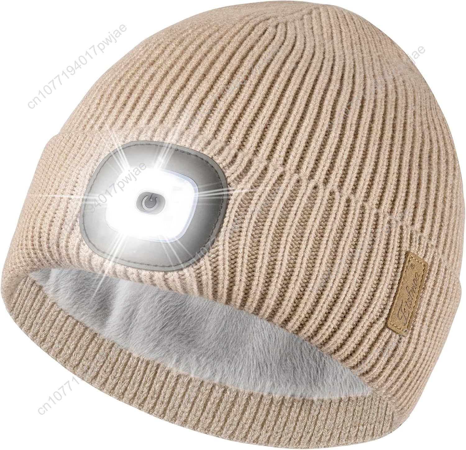Etsfmoa Unisex Hat with Light, – Knit Beanie Hat Warm recenzja i cena
