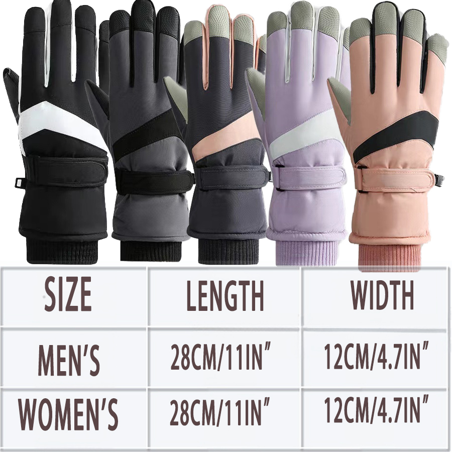MuqiNush Waterproof Windproof  – Snow Glove Insulated recenzja i cena
