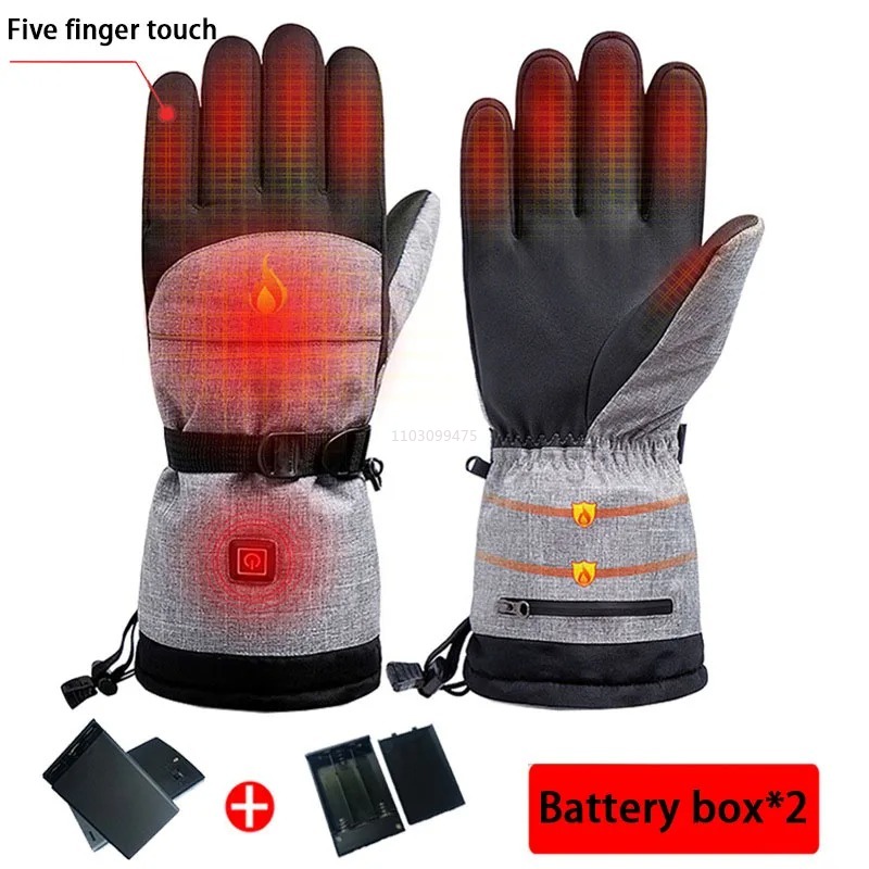 Heated Skiing Waterproof Glove – Touch Screen Gloves recenzja i cena