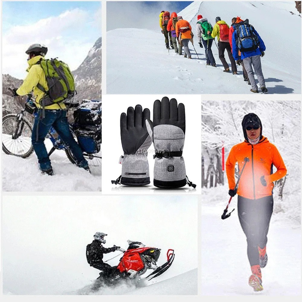 Heated Skiing Waterproof Glove – Touch Screen Gloves recenzja i cena