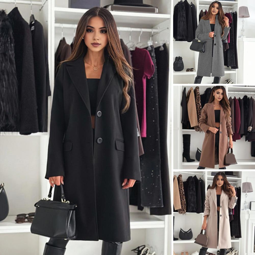 Wrinkle Resistant Coat Women’s – Wool Coat Peacoat recenzja i cena