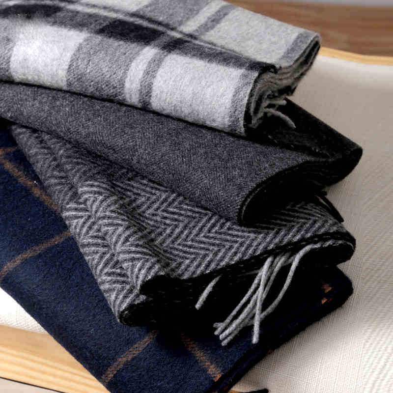 Pashmina Scarf Men Winter Stri – Wool Scarf Men recenzja i cena