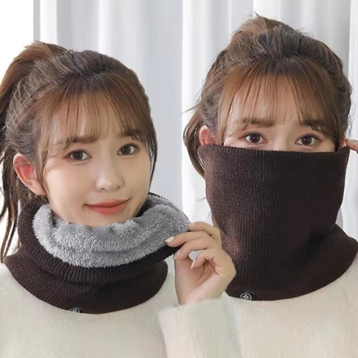 Solid Winter Plush Muffler Woo – Winter Headband Fleece recenzja i cena