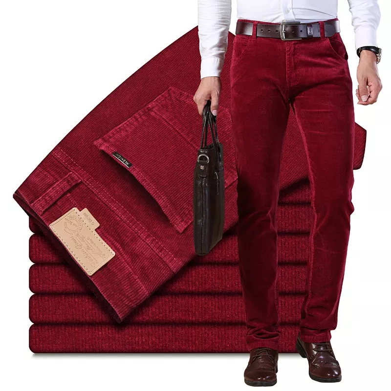 Autumn Winter Men`s Thick Warm – Corduroy Pant Warm recenzja i cena
