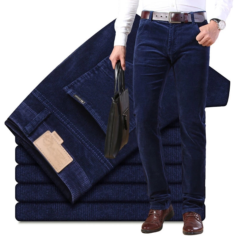 Autumn Winter Men`s Thick Warm – Corduroy Pant Warm recenzja i cena