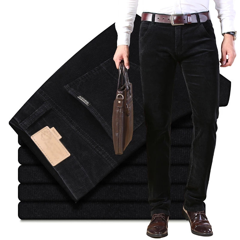 Autumn Winter Men`s Thick Warm – Corduroy Pant Warm recenzja i cena
