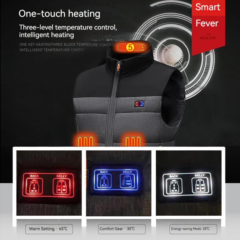 2025 New Heated Vest for Men W – Heated Vest Battery recenzja i cena