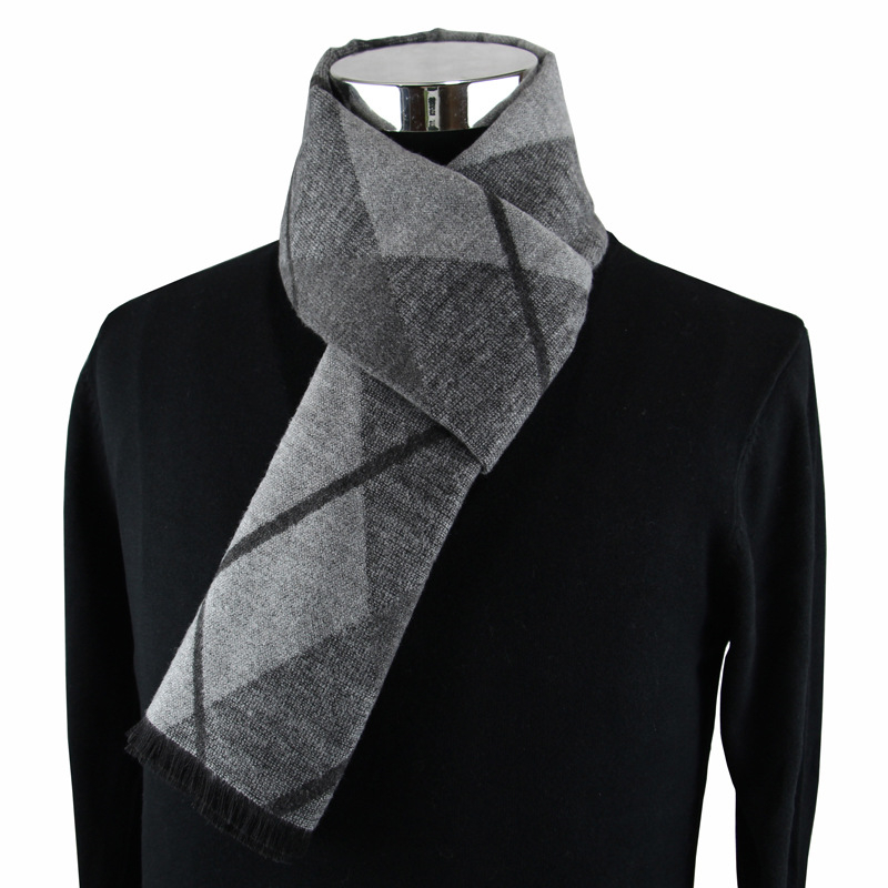 Newest fashion design casual s – Wool Scarf Men recenzja i cena